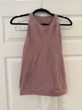 lululemon athletica Textured Racerback Tank - Mauve
